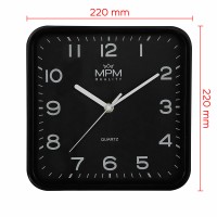 Hranaté nástenné hodiny MPM 4234.90